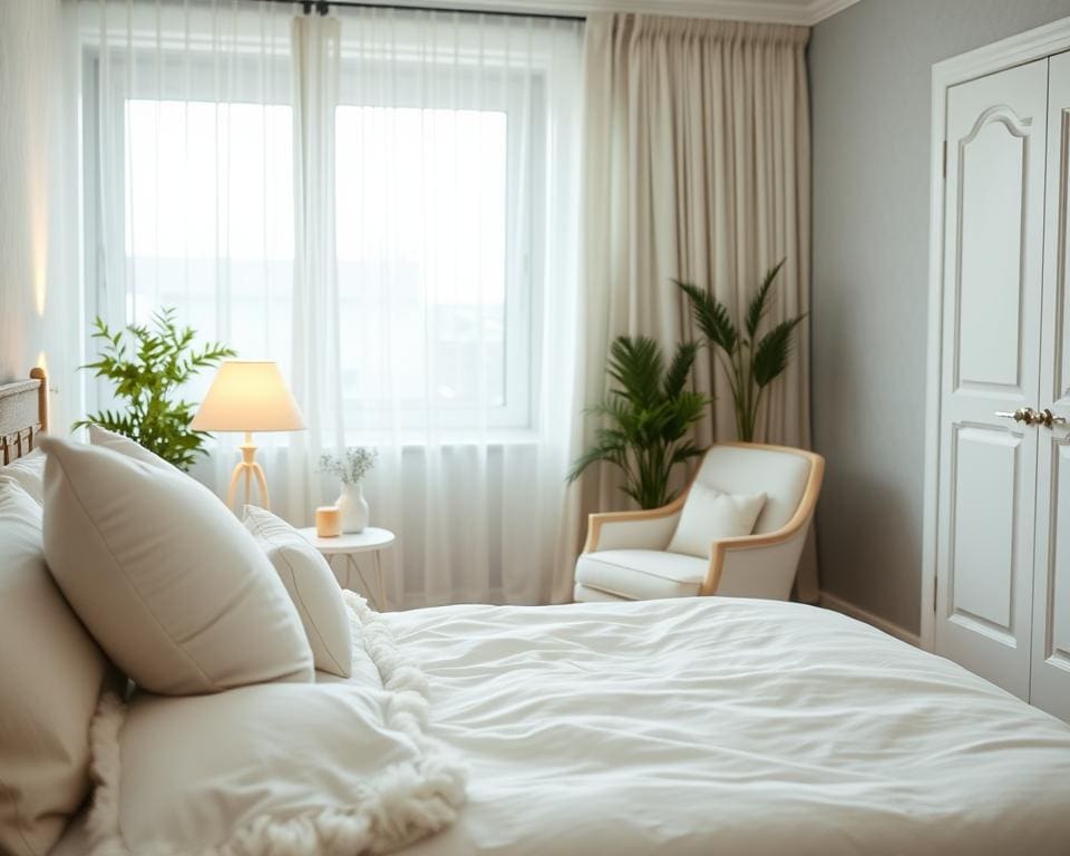 Slaapkamer inrichten met zachte kleuren