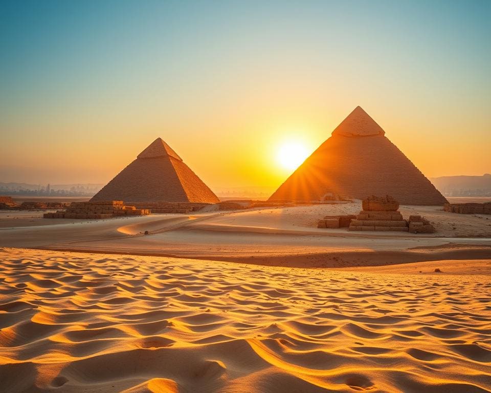 Wat maakt de piramides van Gizeh zo indrukwekkend?