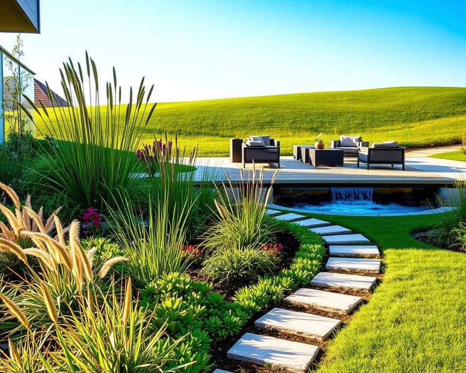 Wat zijn trends in tuinontwerp dit jaar?