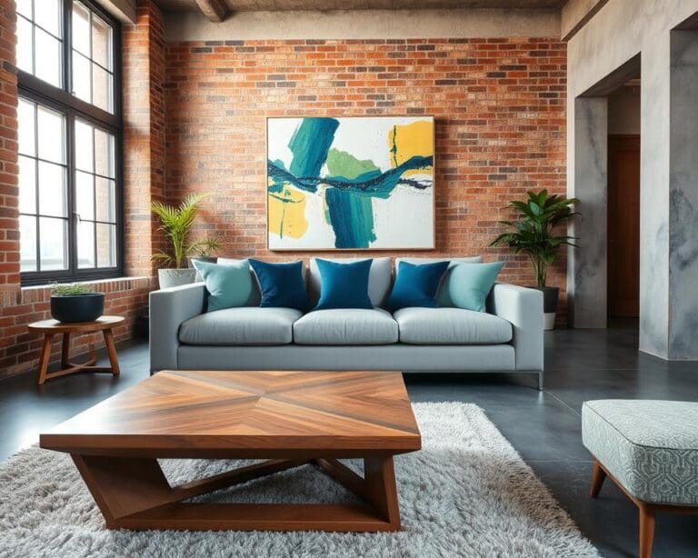 Welke materialen zie je terug in moderne interieurs?