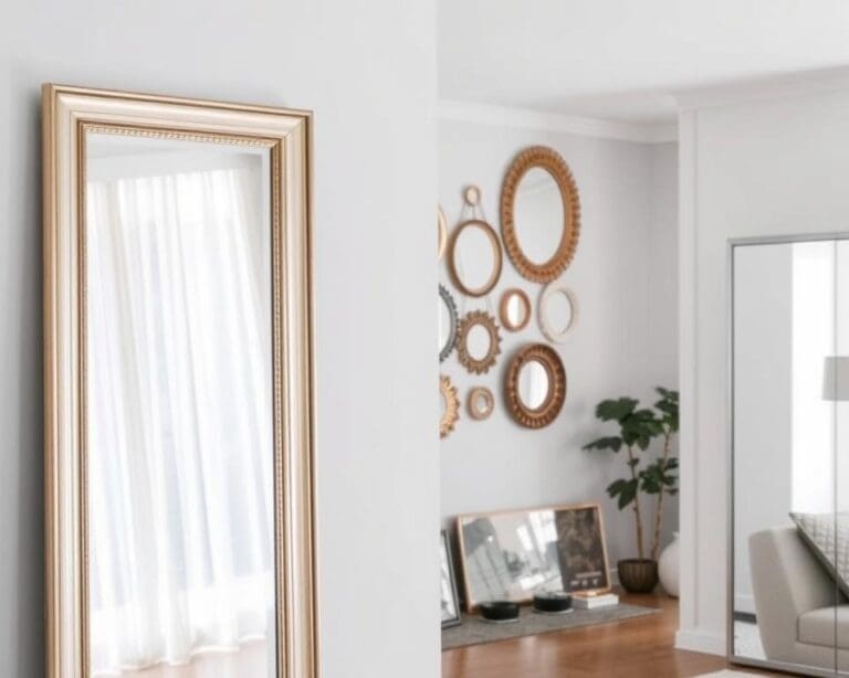 Welke spiegels maken een ruimte groter?