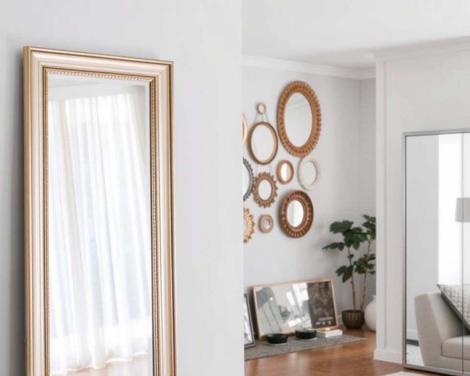 Welke spiegels maken een ruimte groter?