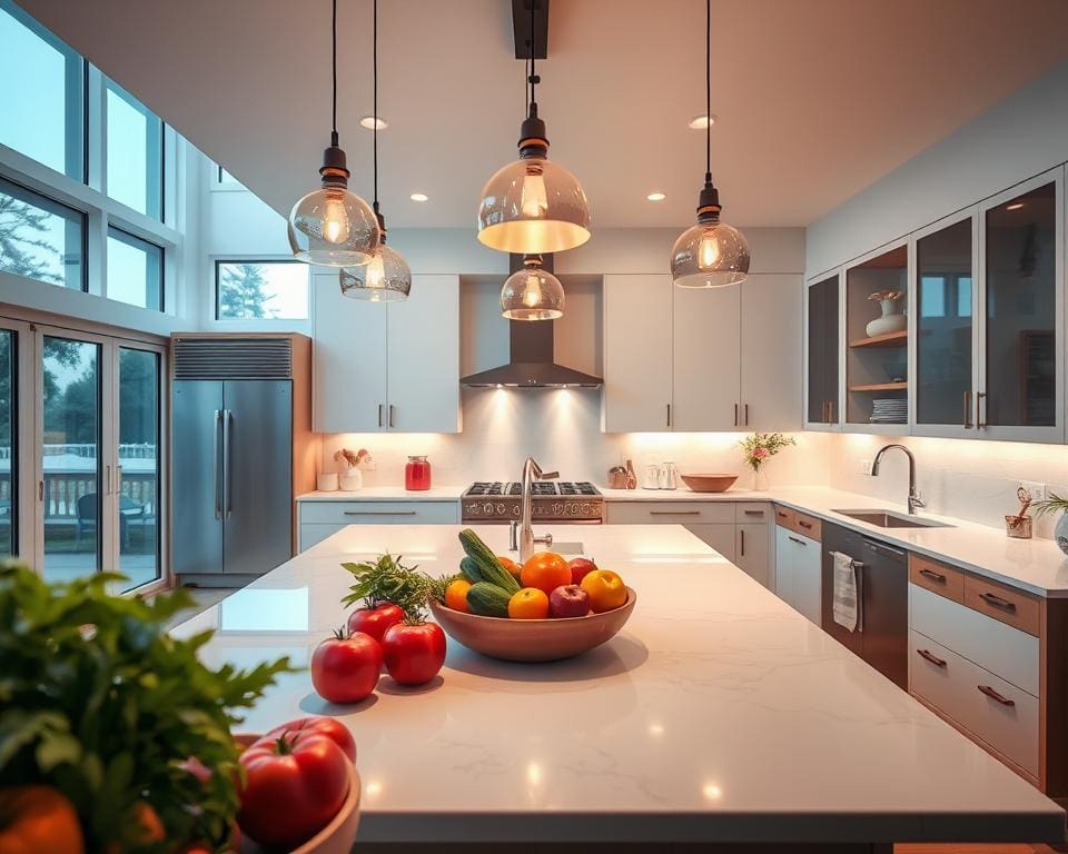 Welke verlichting past bij een open keuken?