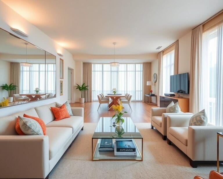 Hoe maak je een kleine woonkamer optisch groter met slimme inrichting?