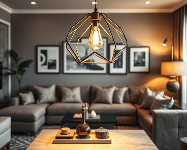 Wat maakt een design hanglamp een blikvanger in de woonkamer?