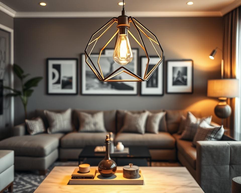 Wat maakt een design hanglamp een blikvanger in de woonkamer?