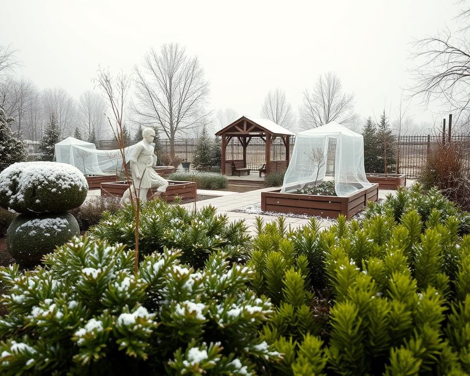 Wat maakt een tuin winterproof?