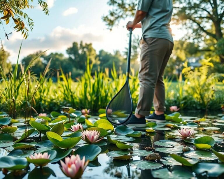 Hoe onderhoud je een vijver correct?