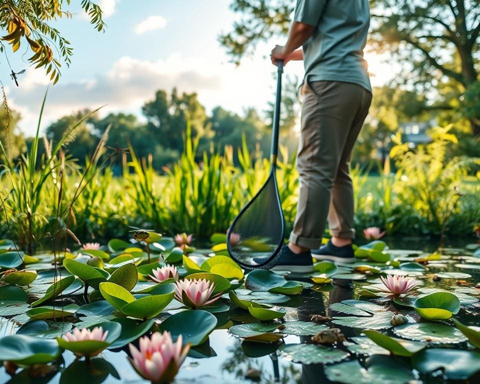 Hoe onderhoud je een vijver correct?