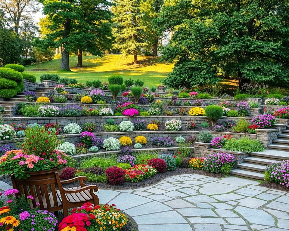 Waarom kiezen voor een tuin met meerdere niveaus?