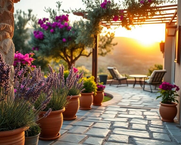 Wat past bij een mediterrane tuin?