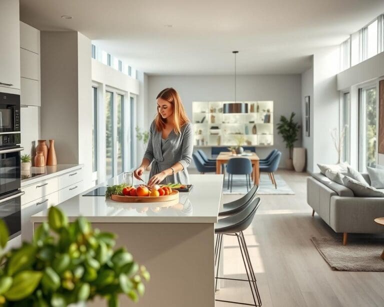 Wat zijn de voordelen van een open keuken?