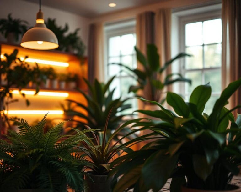Hoe combineer je planten en verlichting?