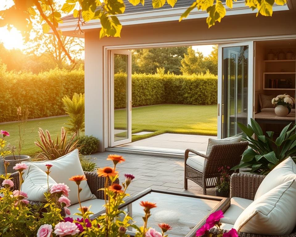 Hoe maak je van je tuin een verlengstuk van je woning?