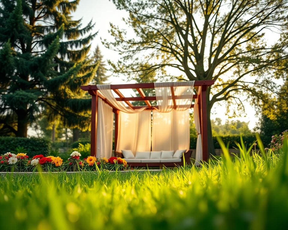 Wat zijn voordelen van een pergola met doek?