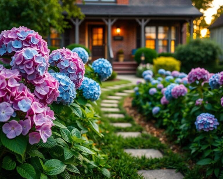 hortensia voortuin