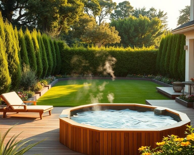 hottub tuin