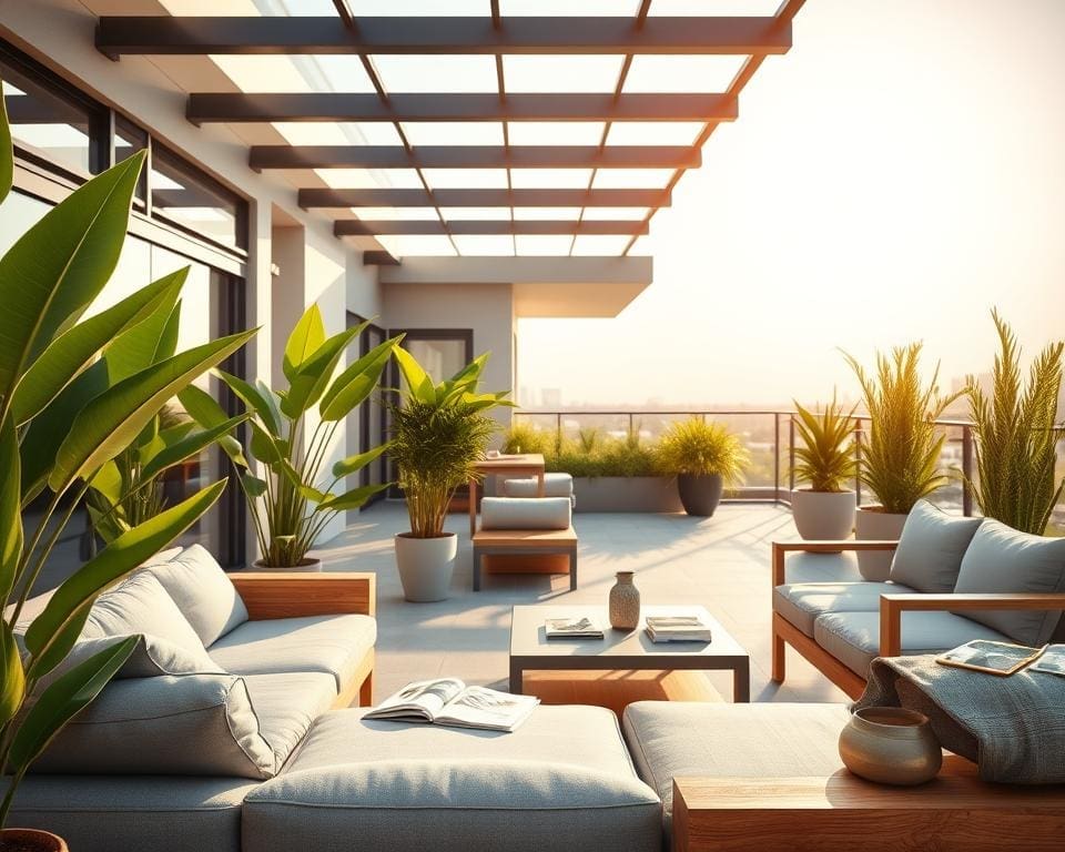 loungeset terras