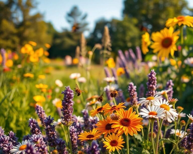 planten bijen vlinders