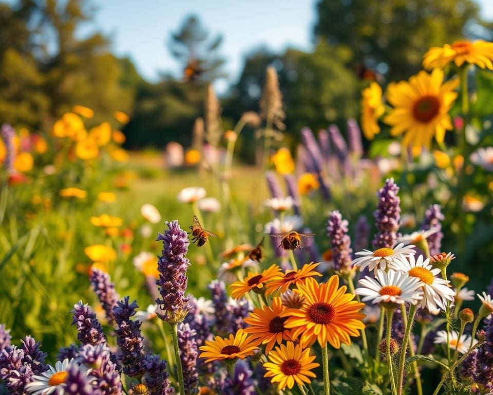 planten bijen vlinders