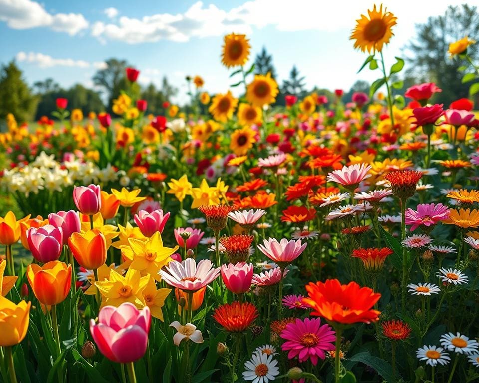 bloemen tuin