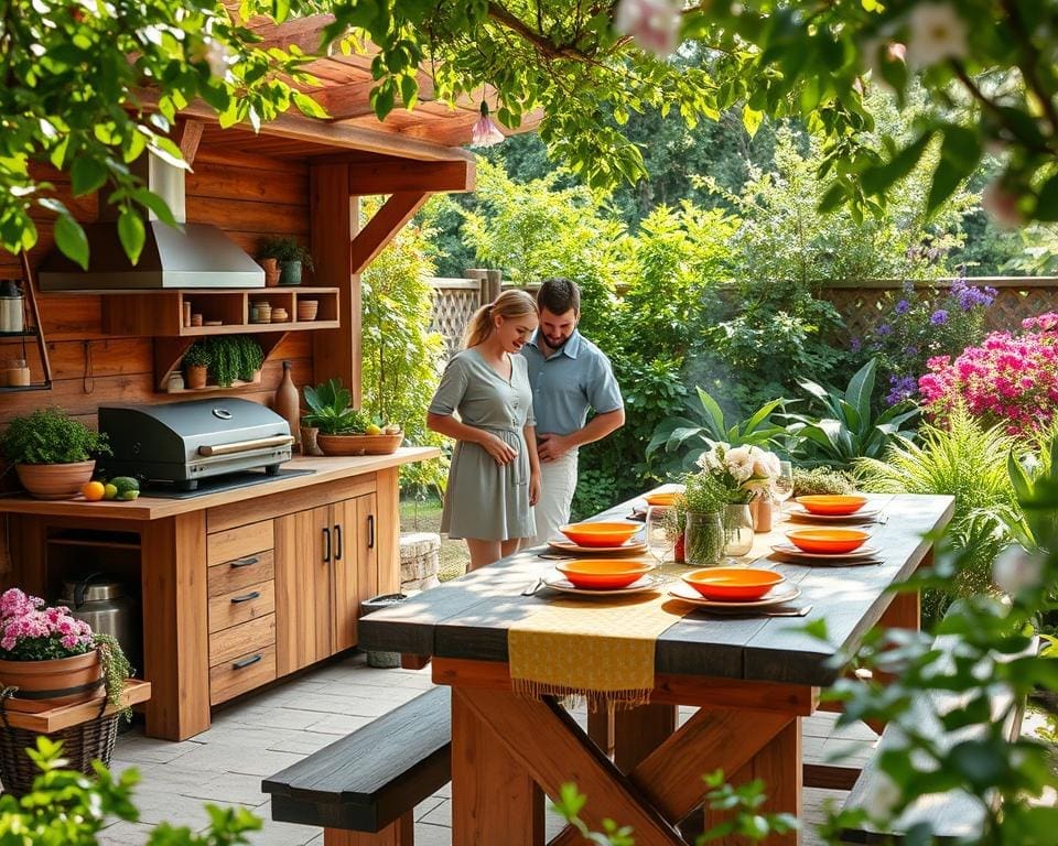 buitenkeuken tuin