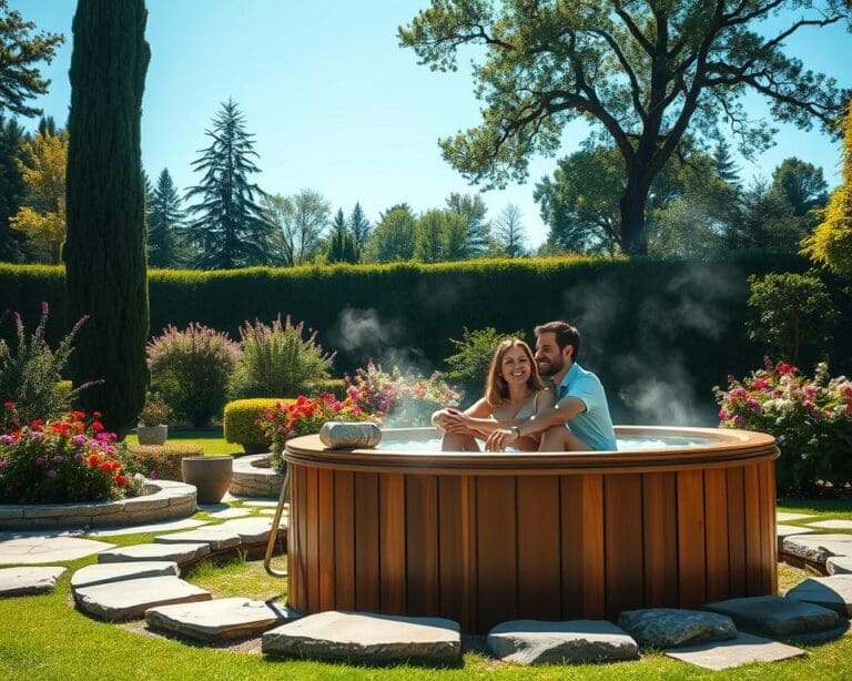 hottub tuin
