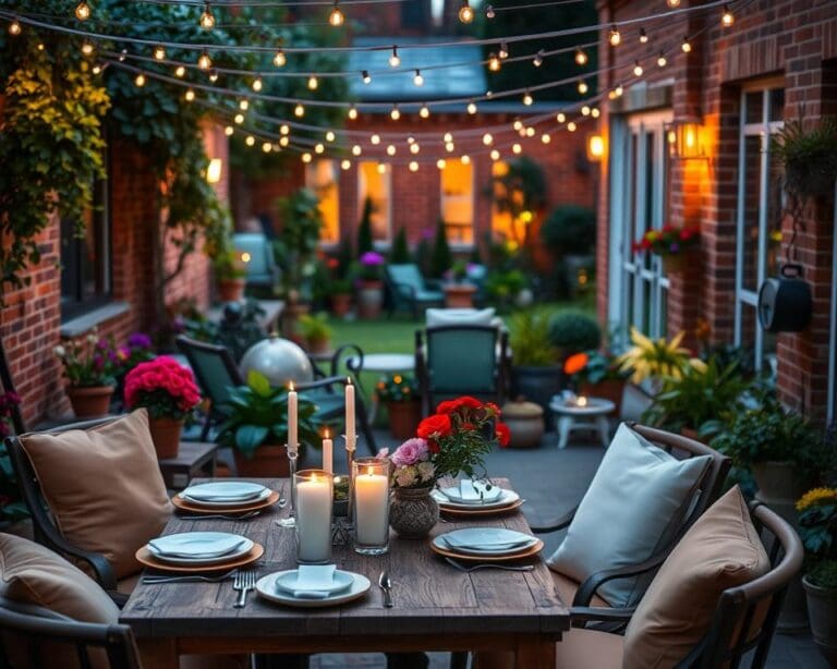 patio inrichten