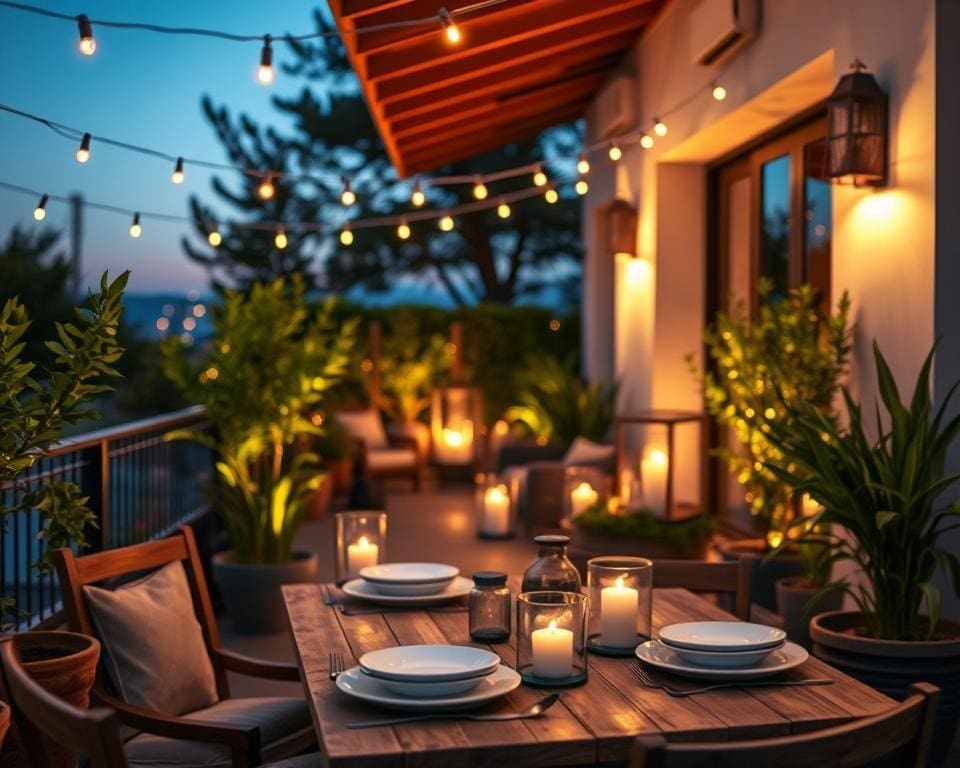 terras verlichting