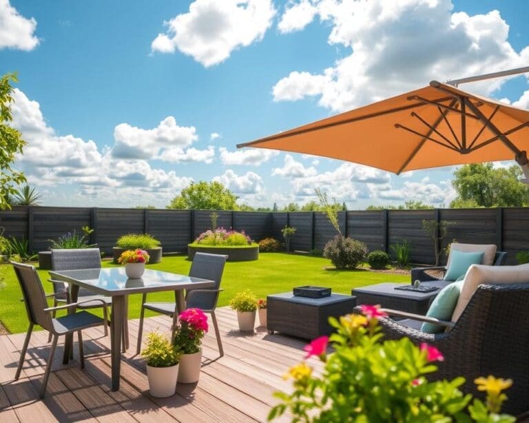 tuinmeubels buiten