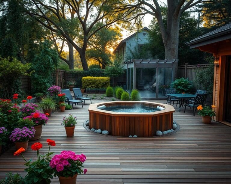 hottub tuin