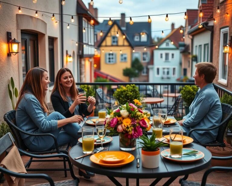 terras inrichten