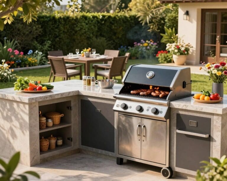 buitenkeuken met barbecue
