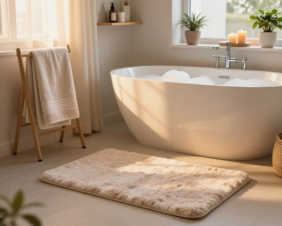 comfortabele badkamer