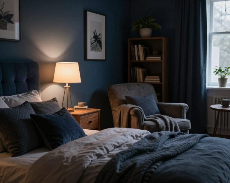 donkere slaapkamer