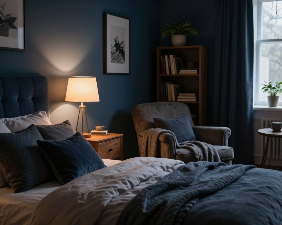 donkere slaapkamer