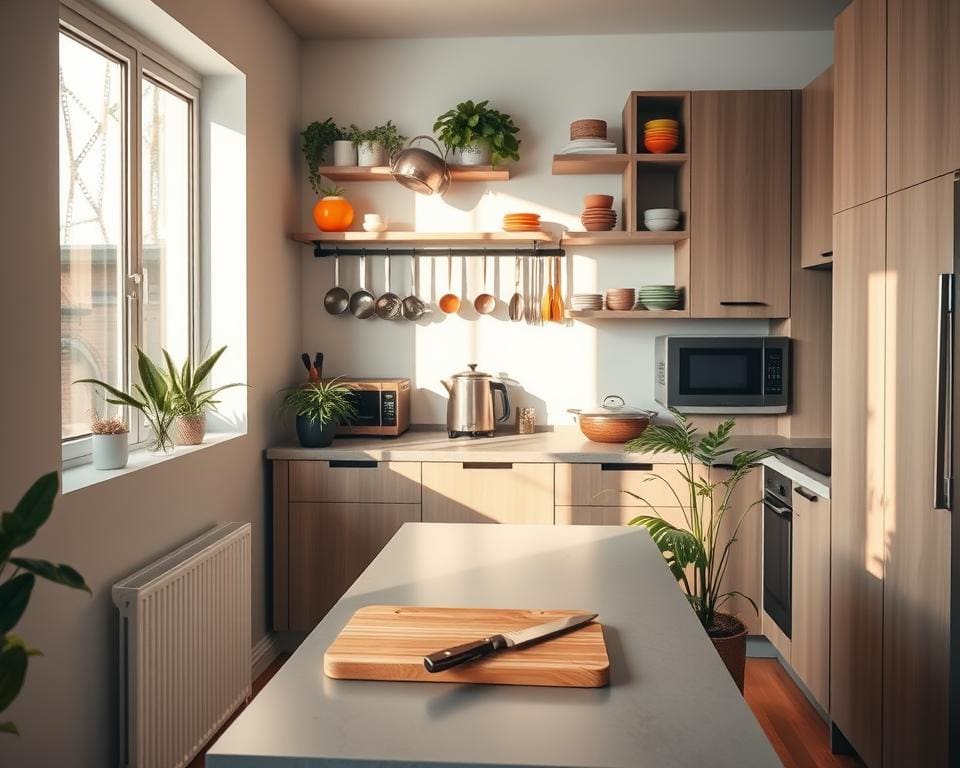 kleine keuken inrichten