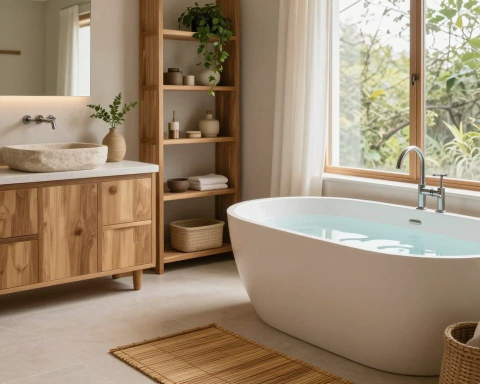 natuurlijke badkamer