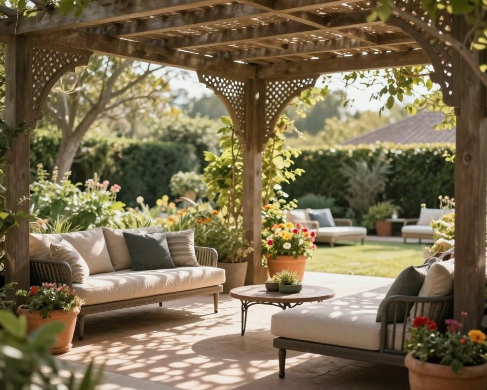 pergola terras