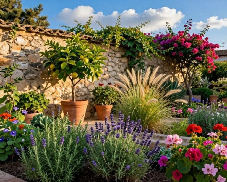 mediterrane tuin planten